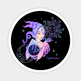 Capricorn Astrology Horoscope Zodiac Birth Sign Gift for Women Magnet